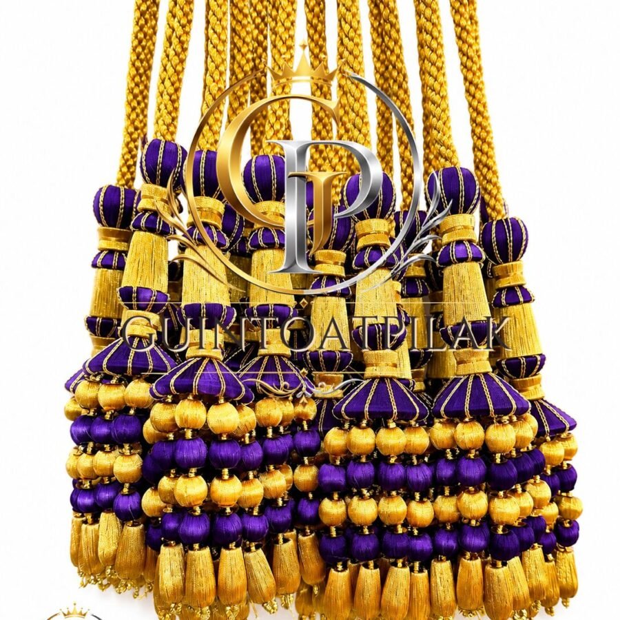 Purple Gold Graduation Honor Cord
