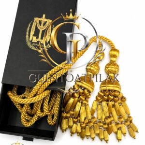 Gold Graduation Honor Cord Gift Box (9 Inch)