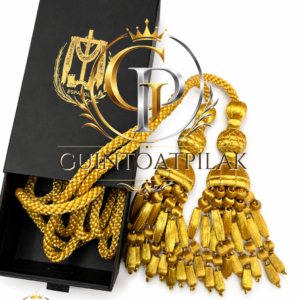 Premium Gold Graduation Honor Cord with Luxury Gift Box