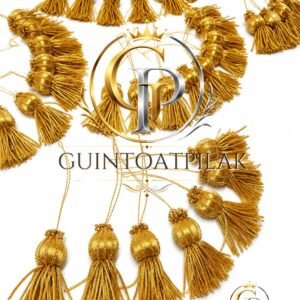 Gold Mini Tassel Set (3 Inch)
