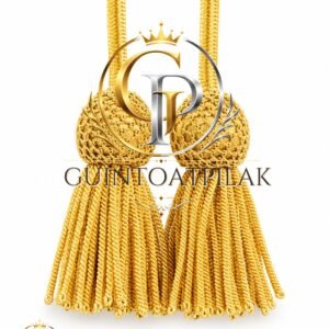 Gold Elegant Curtain Tassel Tieback