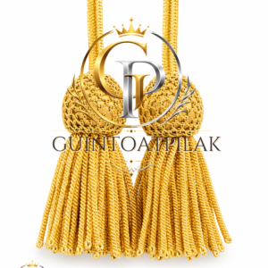 Gold Elegant Curtain Tassel Tieback