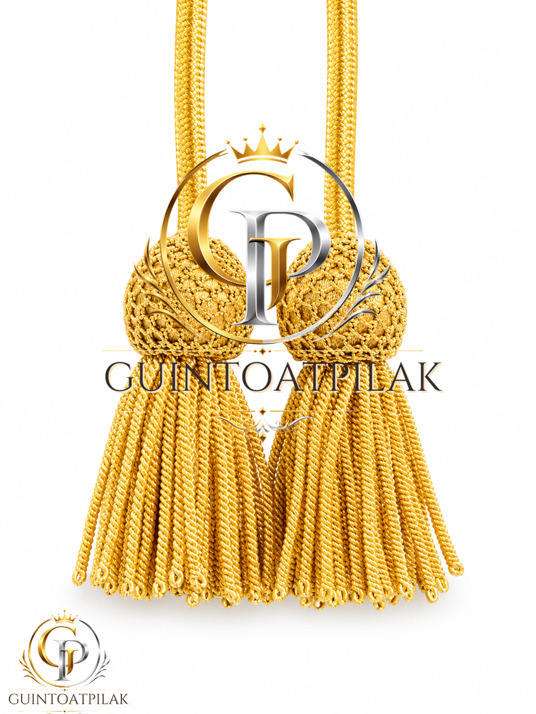 Gold Elegant Curtain Tassel Tieback