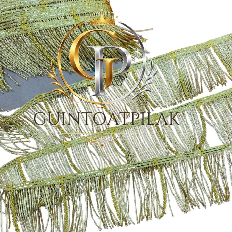 FR Fringe 7cm Gold long strips