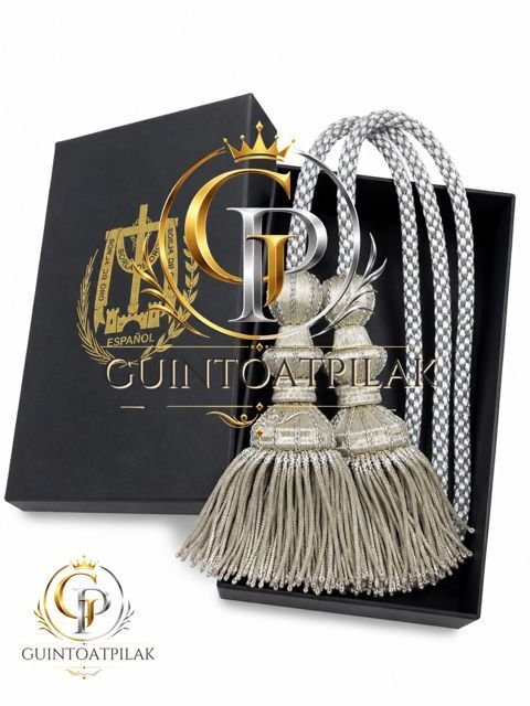 Silver Bullion Tassel Gift Boxed