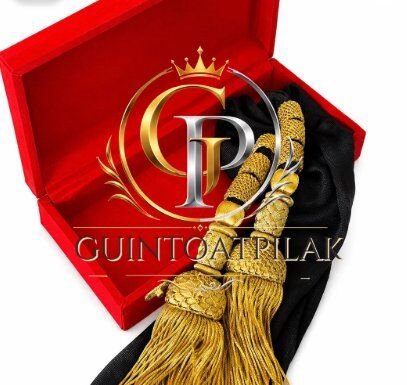 Premium Gold Bullion Fringe Tassel Pair